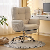Donna Adjustable Height Computer Chair/Office Chair With Retractable Footrest