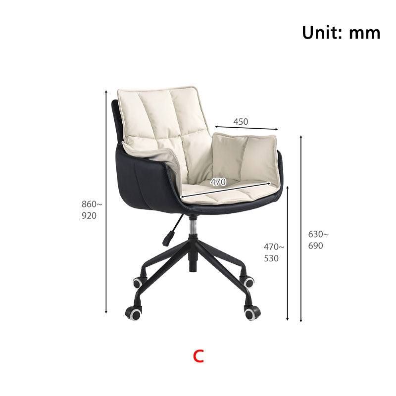 Whitney Adjustable Height Computer Chair/Office Chair Multiple Color