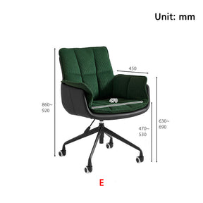 Whitney Adjustable Height Computer Chair/Office Chair Multiple Color