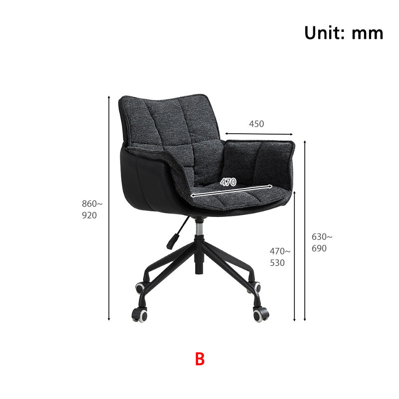 Whitney Adjustable Height Computer Chair/Office Chair Multiple Color