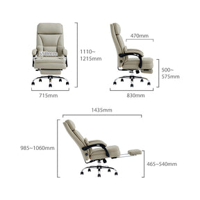 Declan Office Chair/Computer Chair with Armrests/Footrest Multiple Color