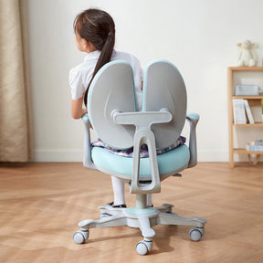 Eldridge Study Chair/Rolling Chair/Adjustable Height Office Chair/Computer Chair