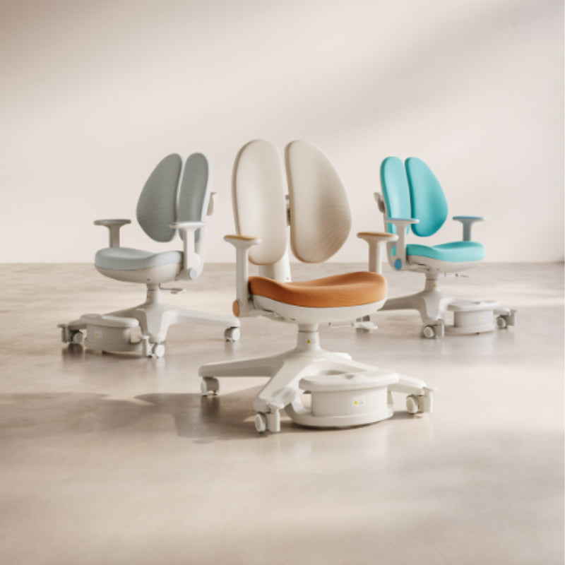 Alissa Study Chair/Rolling Chair/Adjustable Height Office Chair/Computer Chair Multiple Color