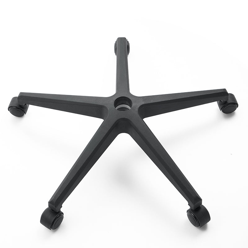 Myra Adjustable Height Office Chair with Headrest/Caster Wheels Grey & Black Color