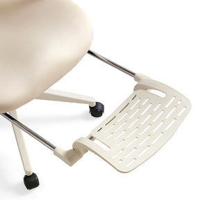 Myrna Adjustable Height Office Chair with Lumbar Support and Headrest/Caster Wheels