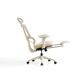 Myrna Adjustable Height Office Chair with Lumbar Support and Headrest/Caster Wheels