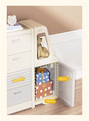 Car-Themed Adjustable Storage Organizer for Kids – Fun Toy and Book Cabinet