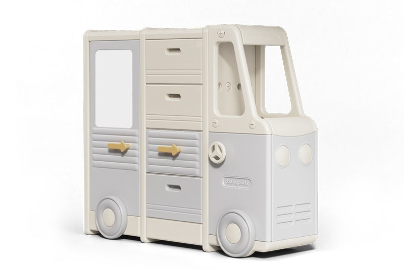 Car-Themed Adjustable Storage Organizer for Kids – Fun Toy and Book Cabinet