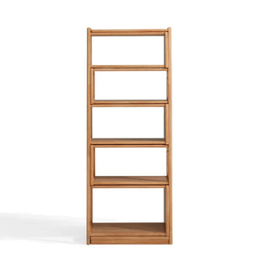 Tello Solid Timber Extendable Convertible Bookcase Adjustable Multi Function Storage/Corner Book Shelf