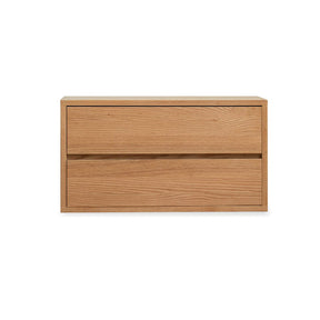 Madison FAS-Graded Solid American Oak Wood Floor-standing Modular Storage Cabinet Chest Set for Home