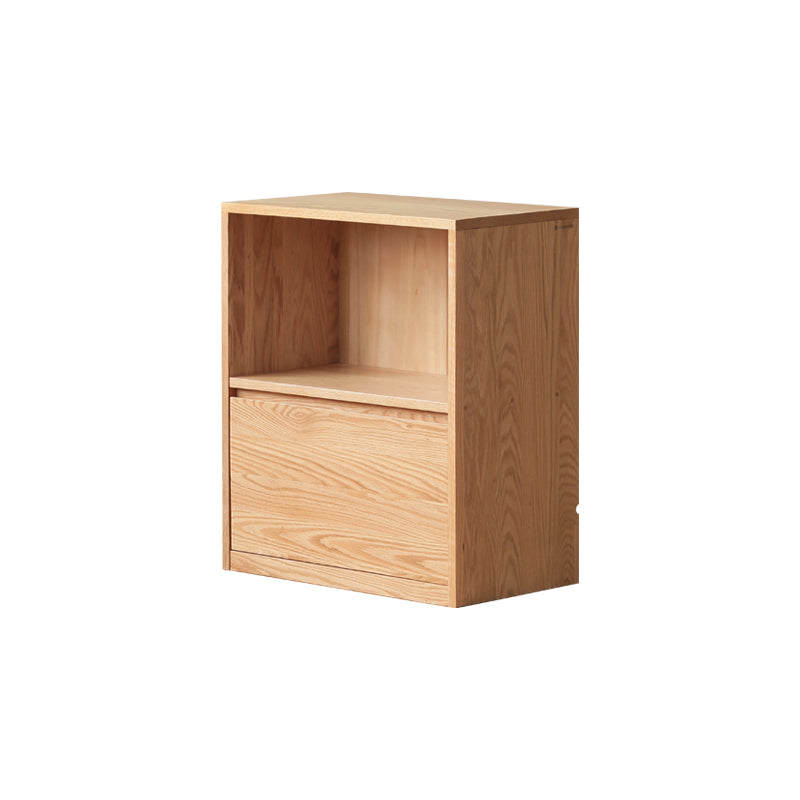 Oakley 66cm FAS-Graded Solid American Oak Wood Floor-standing Modular Storage Cabinet Chest Set/Bookcase for Home