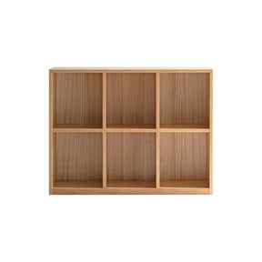 Oakley FAS-Graded Solid American Oak Wood Floor-standing Storage Cabinet Chest/Bookcase for Home Natural Wood Color