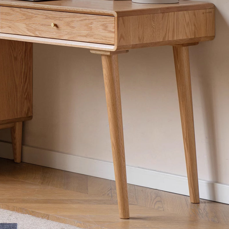 Beatrix Single Adjustable Office Desk/Computer Table With Drawer/Bookcase