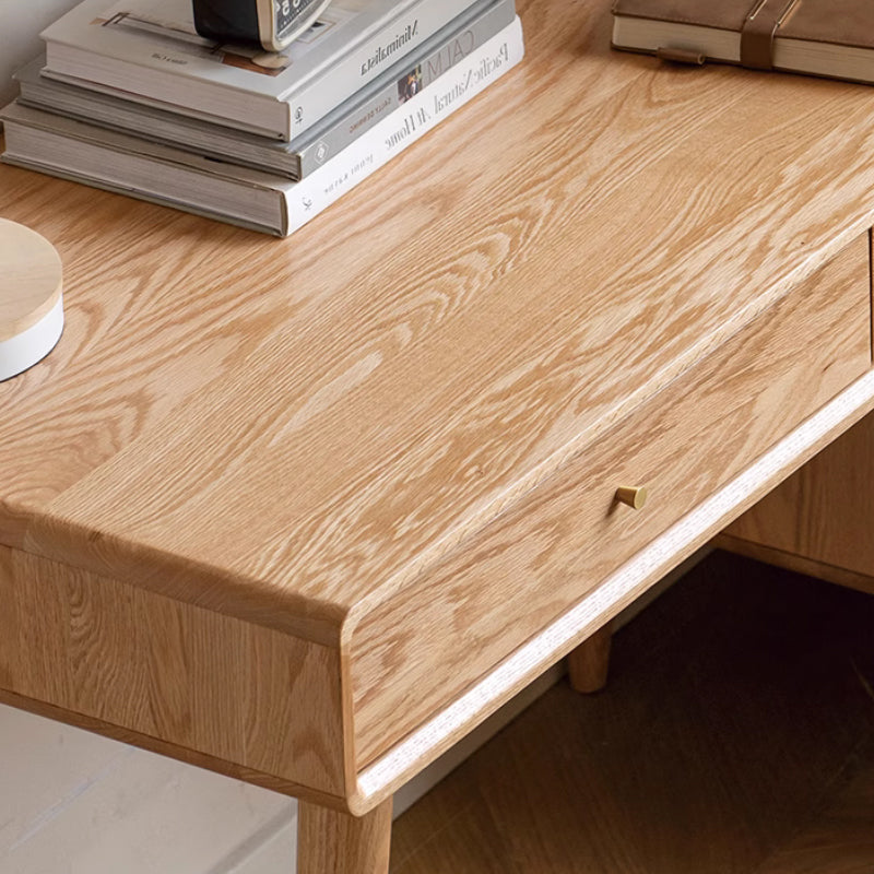 Beatrix Single Adjustable Office Desk/Computer Table With Drawer/Bookcase