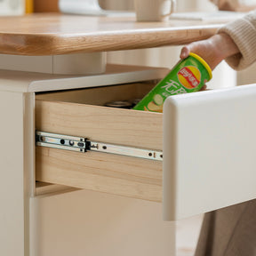 Brent 1.2m/1.4m/1.6m FAS-Graded Solid American Oak Wood/Liriodendron Wood Single Office Desk/Computer Table With Drawer