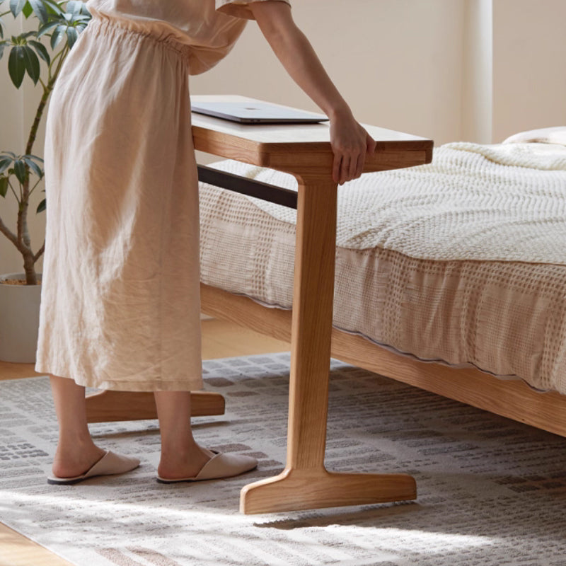 Bridget FAS-Graded Solid Cherry Wood Bookshelf and Study Desk Storage Cabinet