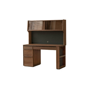 Nico 120cm/140cm FAS-Graded Solid Black Walnut Wood Study Desk/Computer Table With Drawer/Storage For Home