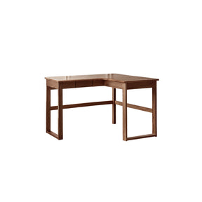 Neville 1.2m/1.4m/1.6m Fraxinus Mandshurica Wood Single Corner Storage Office Desk/Computer Table