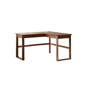 Neville 1.2m/1.4m/1.6m Fraxinus Mandshurica Wood Single Corner Storage Office Desk/Computer Table