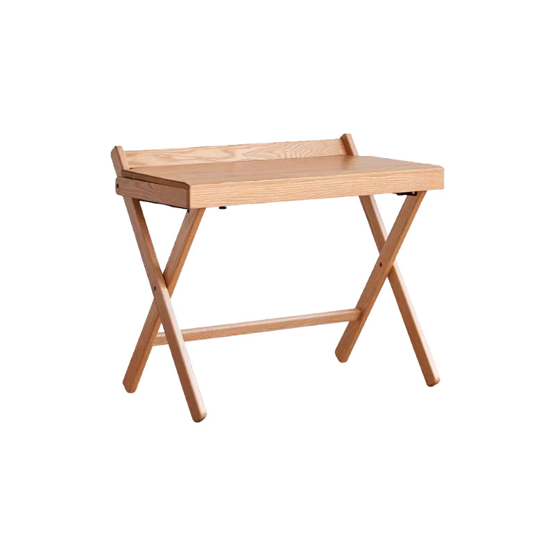 Percival 100cm FAS-Graded Solid American Oak Wood Folding Study Desk/Computer Table