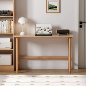 Achilles 80cm/100cm FAS-Graded Solid American Oak Wood Desk/Table Natural Wood Color
