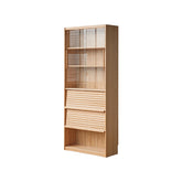 Kyson 85cm FAS-Graded Solid American Oak Wood Floor-standing Bookcase Display Shelf & Storage