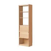 Lane 60cm/85cm Solid Beech Wood Floor-standing Bookcase Display Shelf & Storage
