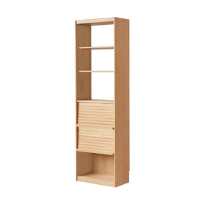 Lane 60cm/85cm Solid Beech Wood Floor-standing Bookcase Display Shelf & Storage