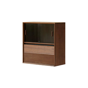 Juniper 70cm Solid Merpauh Wood Floor-standing Modular Storage Cabinet Chest Set for Home