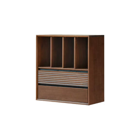 Juniper 70cm Solid Merpauh Wood Floor-standing Modular Storage Cabinet Chest Set for Home