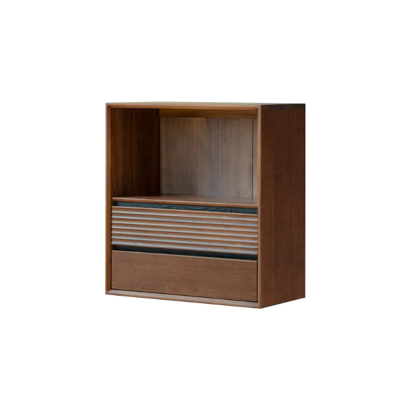 Juniper 70cm Solid Merpauh Wood Floor-standing Modular Storage Cabinet Chest Set for Home