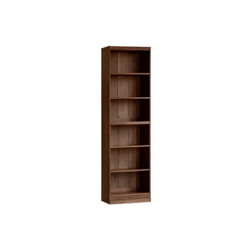 Martina FAS-Graded Solid Black Walnut Wood Floor-standing Bookcase Modular Display Shelf & Storage With Seat/Drawer Multiple Model