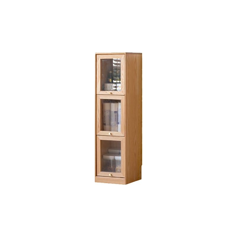 Orlando 110cm/145cm/180cm Height FAS-Graded Solid American Oak Wood Flip-door Bookcase Bookshelf/Storage Rack