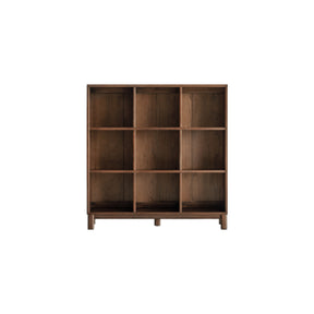 Phoebe 39cm/76cm/113cm/150cm Merpauh Wood Storage Cabinet Chest/Bookcase With Leg for Home Walnut Color