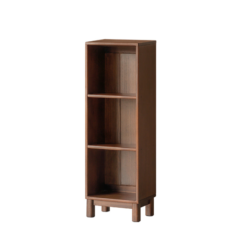 Phoebe 39cm/76cm/113cm/150cm Merpauh Wood Storage Cabinet Chest/Bookcase With Leg for Home Walnut Color