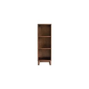 Phoebe 39cm/76cm/113cm/150cm Merpauh Wood Storage Cabinet Chest/Bookcase With Leg for Home Walnut Color