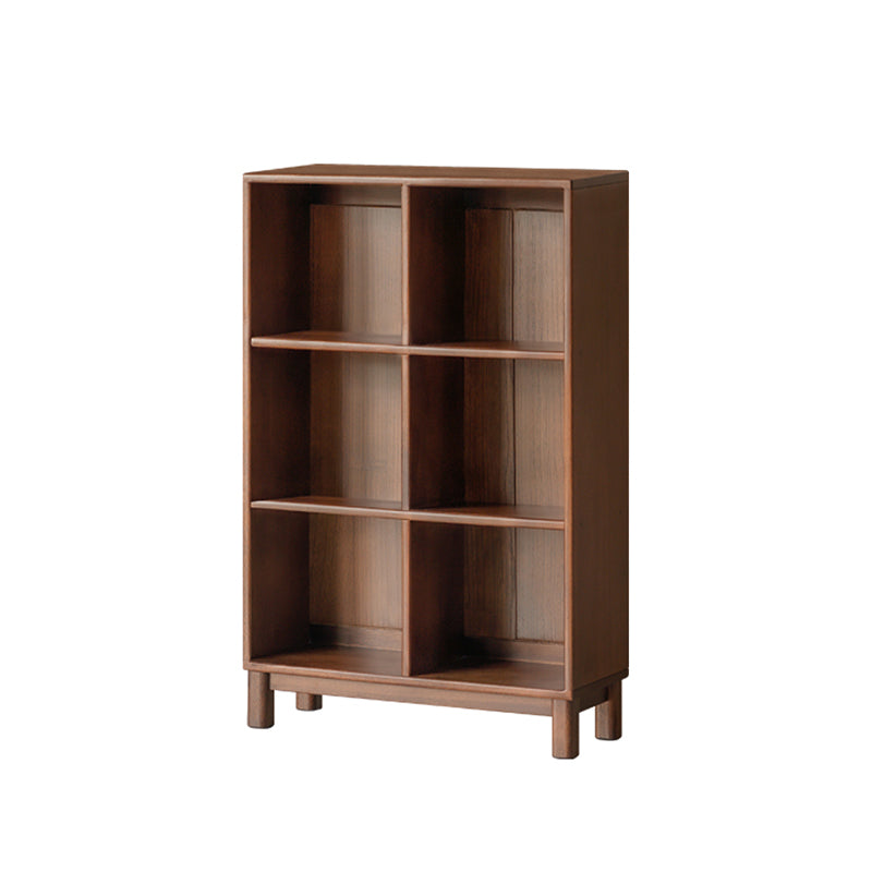 Phoebe 39cm/76cm/113cm/150cm Merpauh Wood Storage Cabinet Chest/Bookcase With Leg for Home Walnut Color