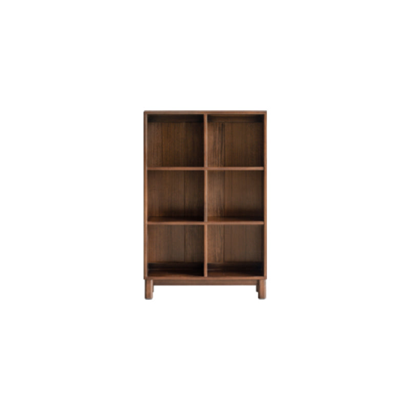 Phoebe 39cm/76cm/113cm/150cm Merpauh Wood Storage Cabinet Chest/Bookcase With Leg for Home Walnut Color