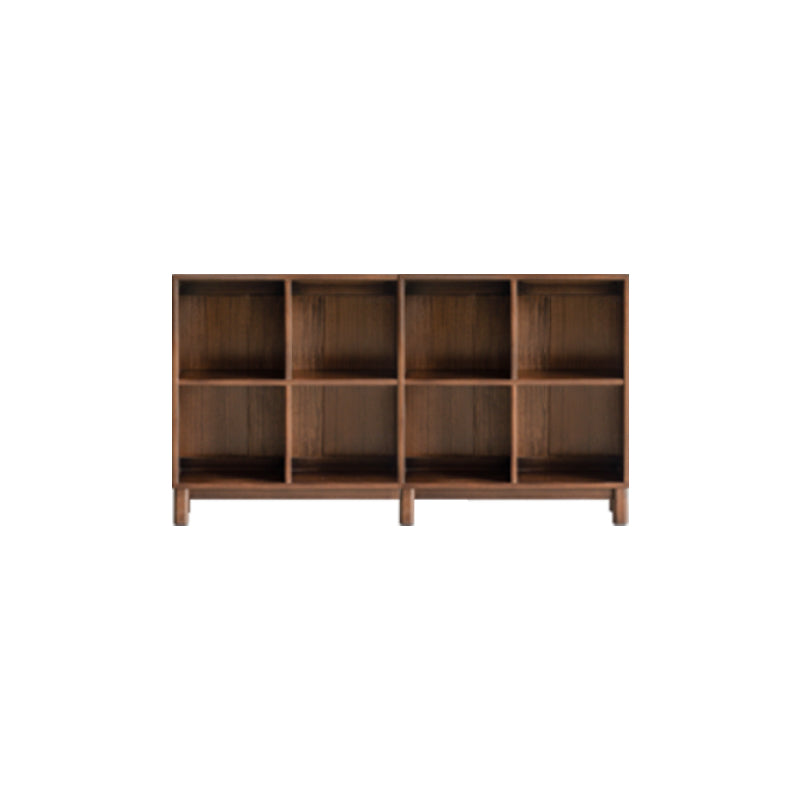 Phoebe 39cm/76cm/113cm/150cm Merpauh Wood Storage Cabinet Chest/Bookcase With Leg for Home Walnut Color