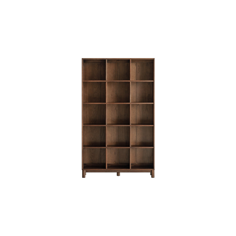 Phoebe 39cm/76cm/113cm Merpauh Wood Storage Cabinet Chest/Bookcase With Leg for Home Walnut Color