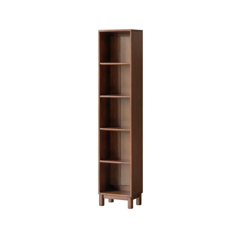 Phoebe 39cm/76cm/113cm Merpauh Wood Storage Cabinet Chest/Bookcase With Leg for Home Walnut Color