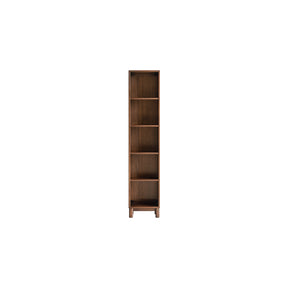 Phoebe 39cm/76cm/113cm Merpauh Wood Storage Cabinet Chest/Bookcase With Leg for Home Walnut Color