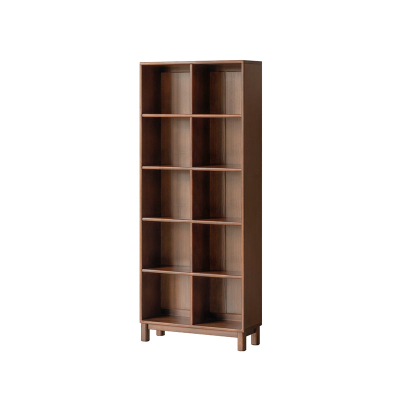 Phoebe 39cm/76cm/113cm Merpauh Wood Storage Cabinet Chest/Bookcase With Leg for Home Walnut Color