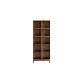 Phoebe 39cm/76cm/113cm Merpauh Wood Storage Cabinet Chest/Bookcase With Leg for Home Walnut Color