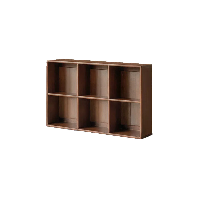 Phoebe 39cm/76cm/113cm Merpauh Wood Storage Cabinet Chest/Bookcase With Leg for Home Walnut Color