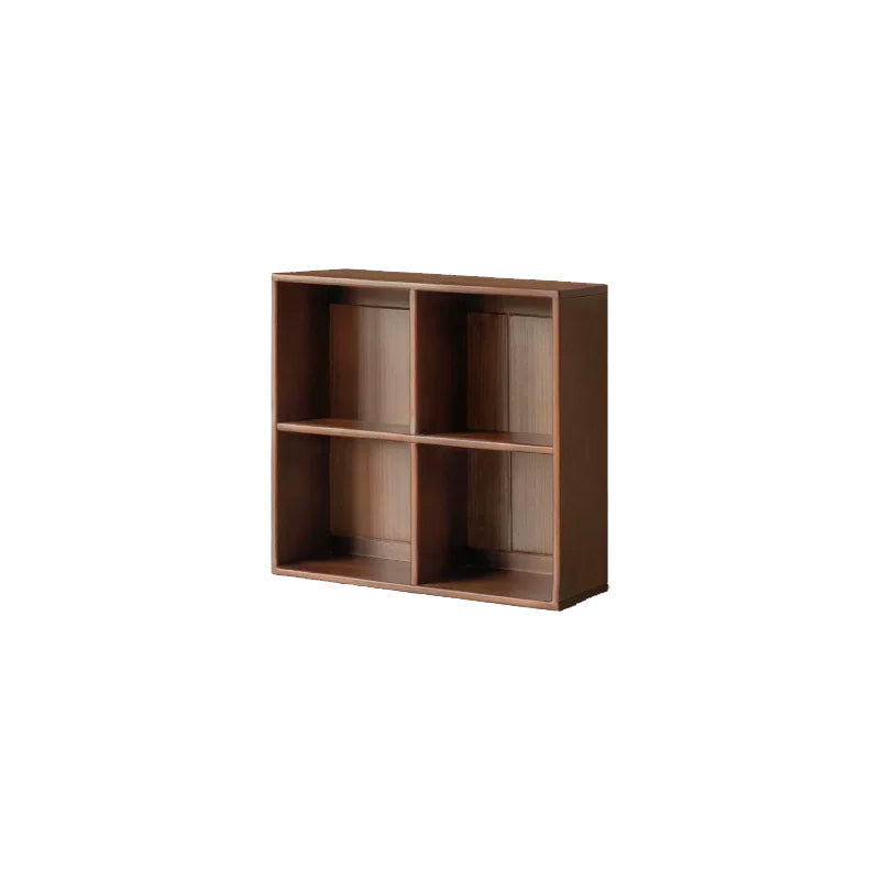 Phoebe 39cm/76cm/113cm Merpauh Wood Storage Cabinet Chest/Bookcase With Leg for Home Walnut Color