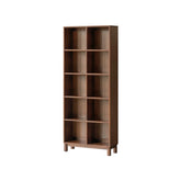 Phoebe 76cm/113cm Merpauh Wood Storage Cabinet Chest/Bookcase With Leg for Home Walnut Color