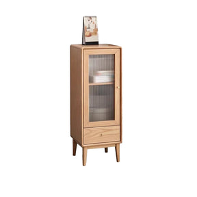 Ewan 110cm/130cm FAS-Graded Solid American Oak Wood Bookcase Display Shelf/Storage Cabinet