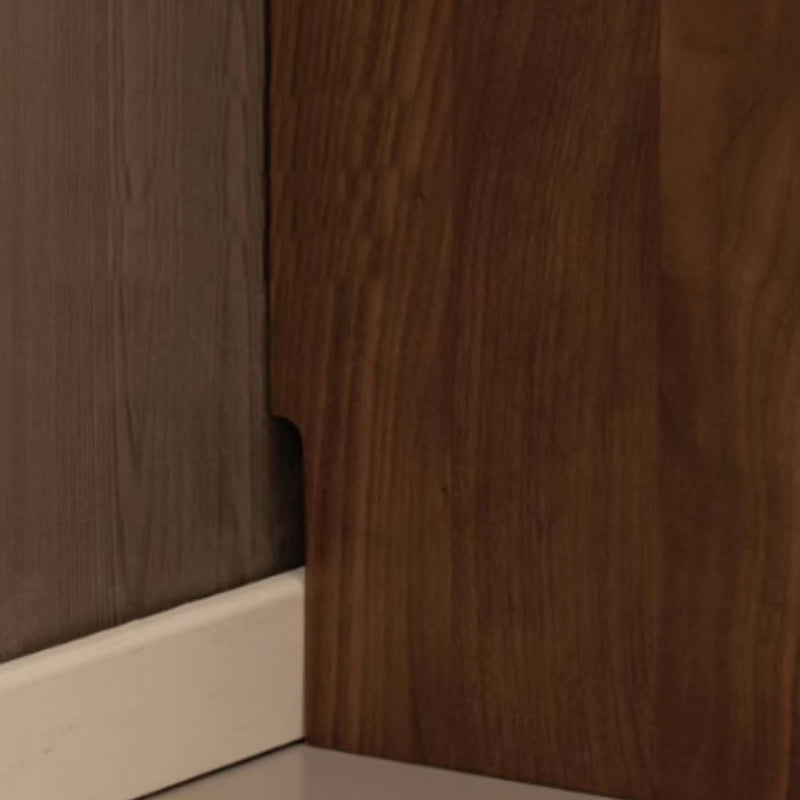 Ezra FAS-Graded Solid Black Walnut Wood Floor-standing Modular Storage Cabinet Chest Set for Home