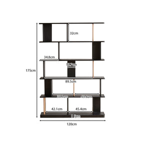 Arlo 120cm FAS-Graded Solid American Oak Wood Multi-Purpose Bookshelf/Bookcase